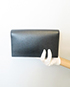 Clutch Logo YSL, vista trasera